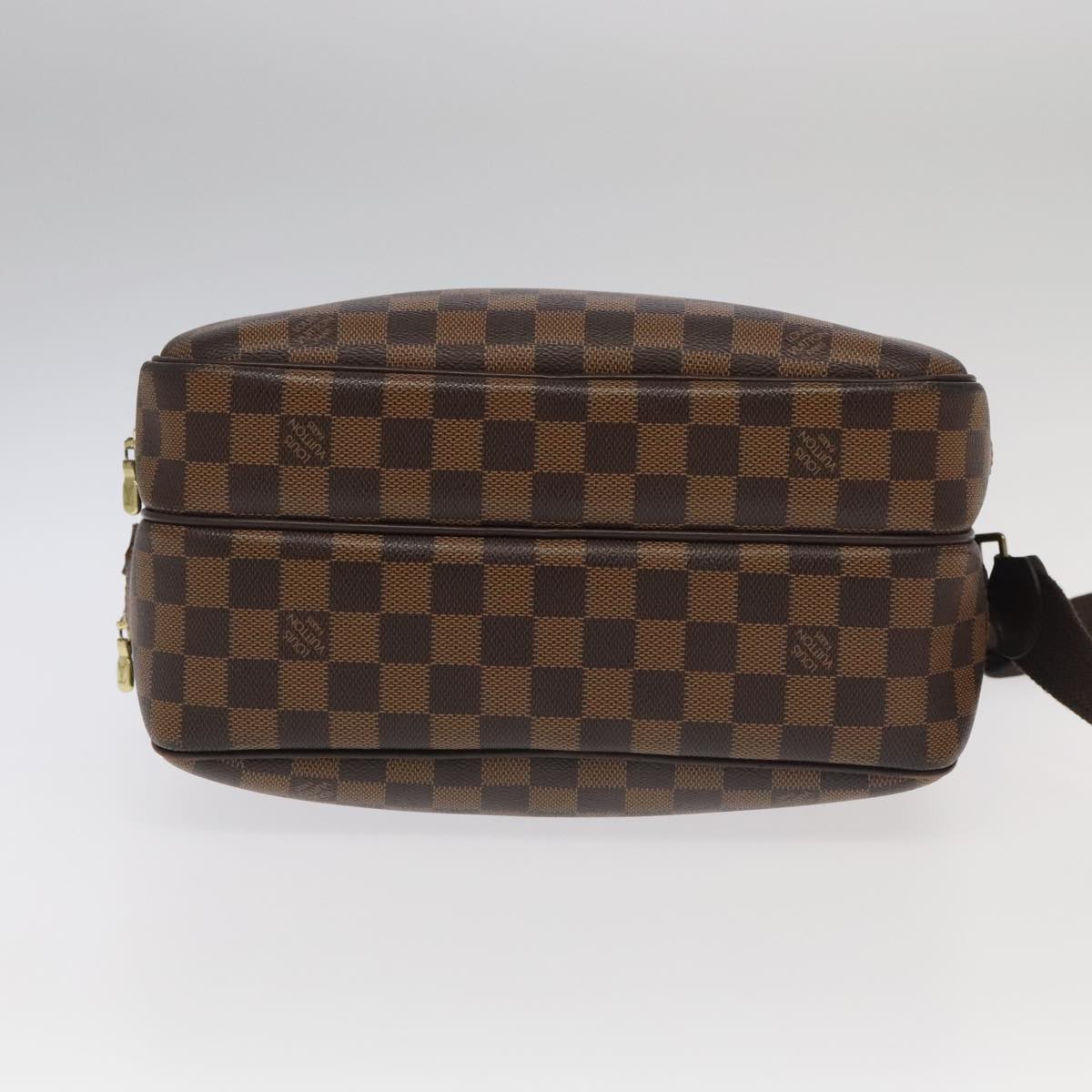 LOUIS VUITTON Damier Ebene Reporter PM Shoulder Bag N45253 LV Auth 100451