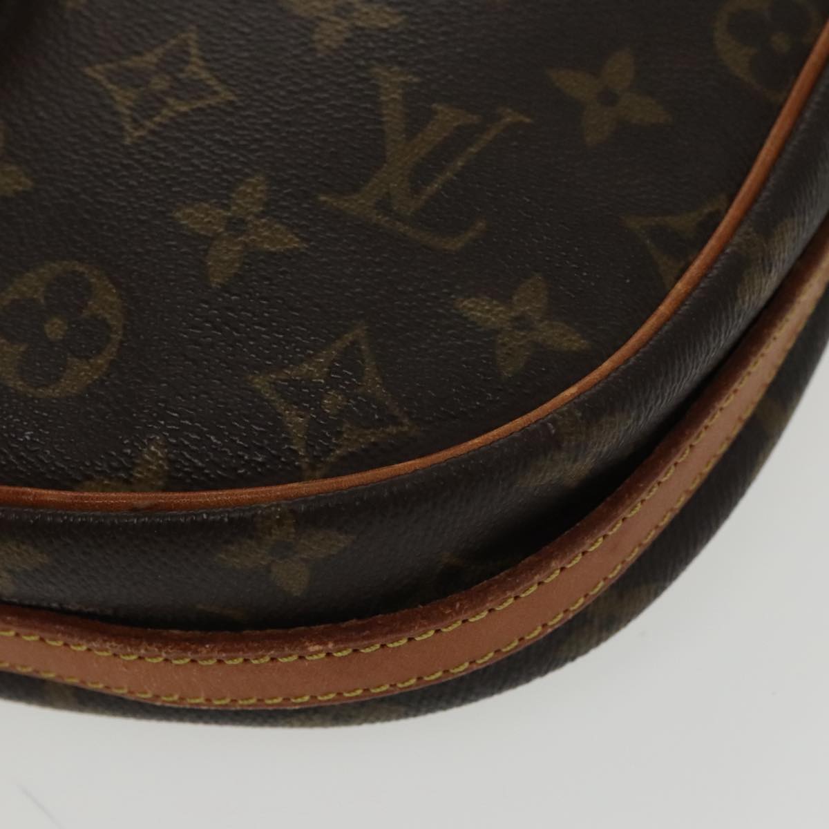 LOUIS VUITTON Monogram Jeune Fille MM Shoulder Bag M51226 LV Auth 100453