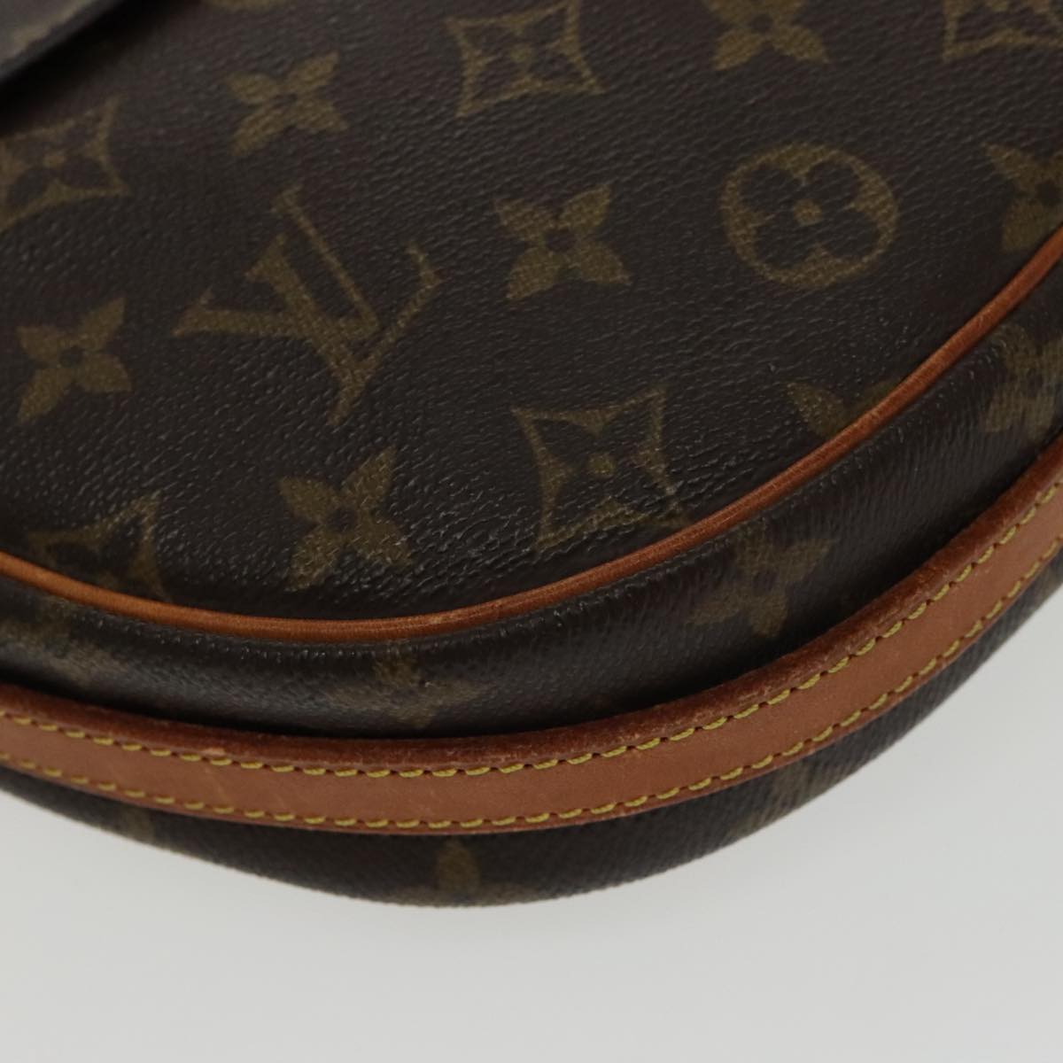 LOUIS VUITTON Monogram Jeune Fille MM Shoulder Bag M51226 LV Auth 100453