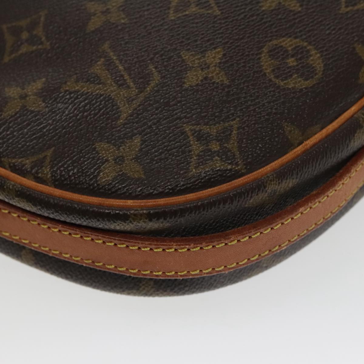 LOUIS VUITTON Monogram Jeune Fille MM Shoulder Bag M51226 LV Auth 100453