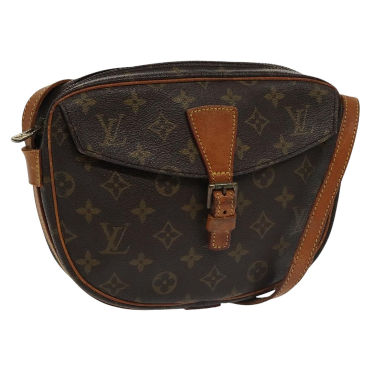 LOUIS VUITTON Monogram Jeune Fille MM Shoulder Bag M51226 LV Auth 100453