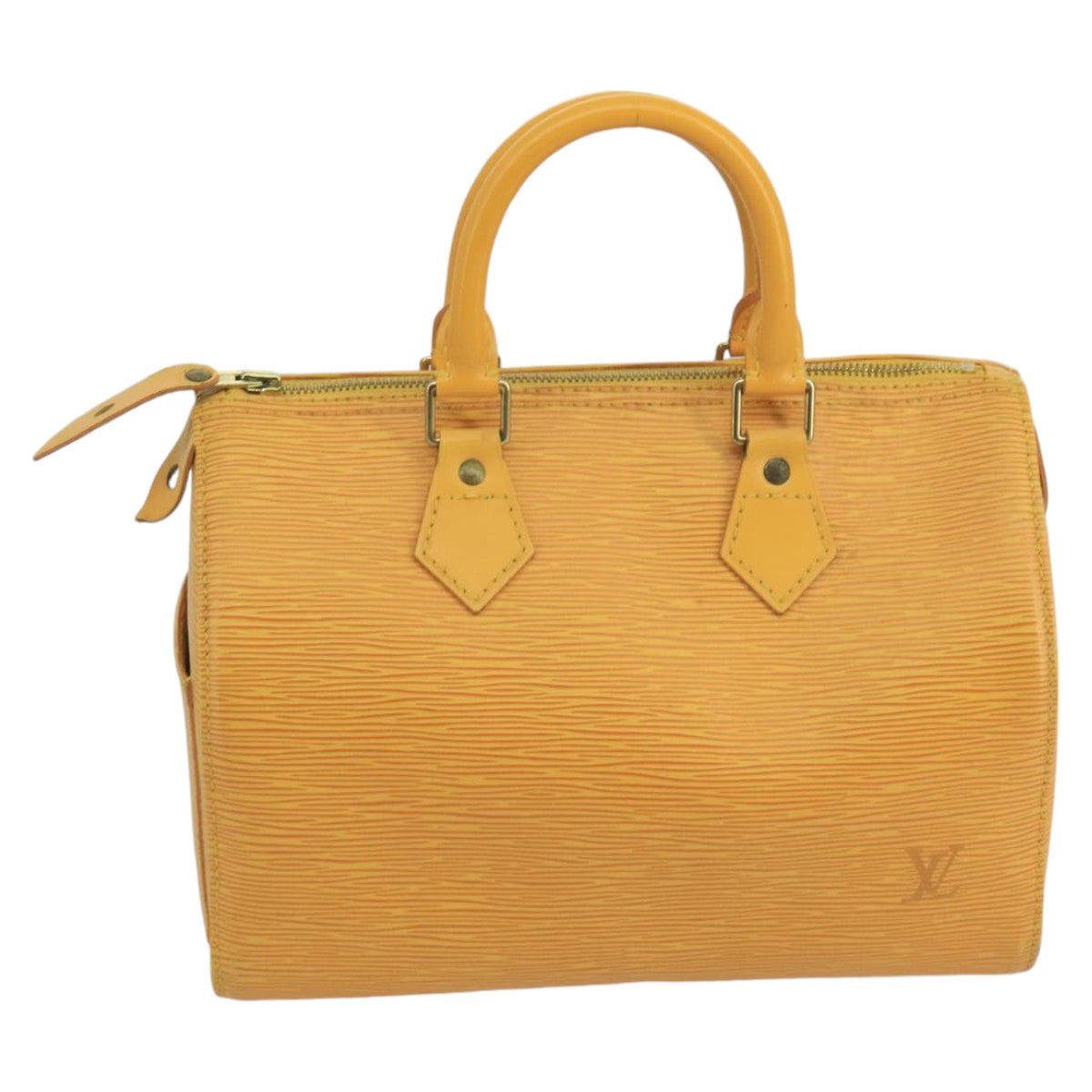 LOUIS VUITTON Epi Speedy 25 Hand Bag Tassili Yellow M43019 LV Auth 100454 - 0