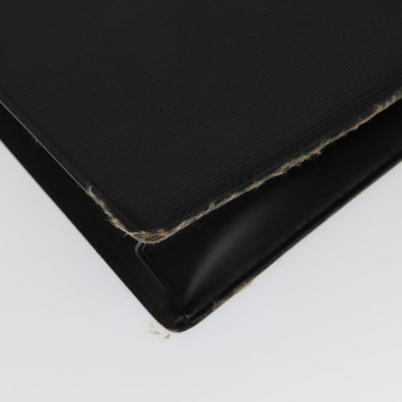 LOUIS VUITTON Epi Sac Plat Hand Bag Black M59082 LV Auth 100455