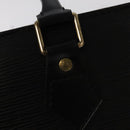 LOUIS VUITTON Epi Sac Plat Hand Bag Black M59082 LV Auth 100455-18