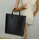 LOUIS VUITTON Epi Sac Plat Hand Bag Black M59082 LV Auth 100455-21