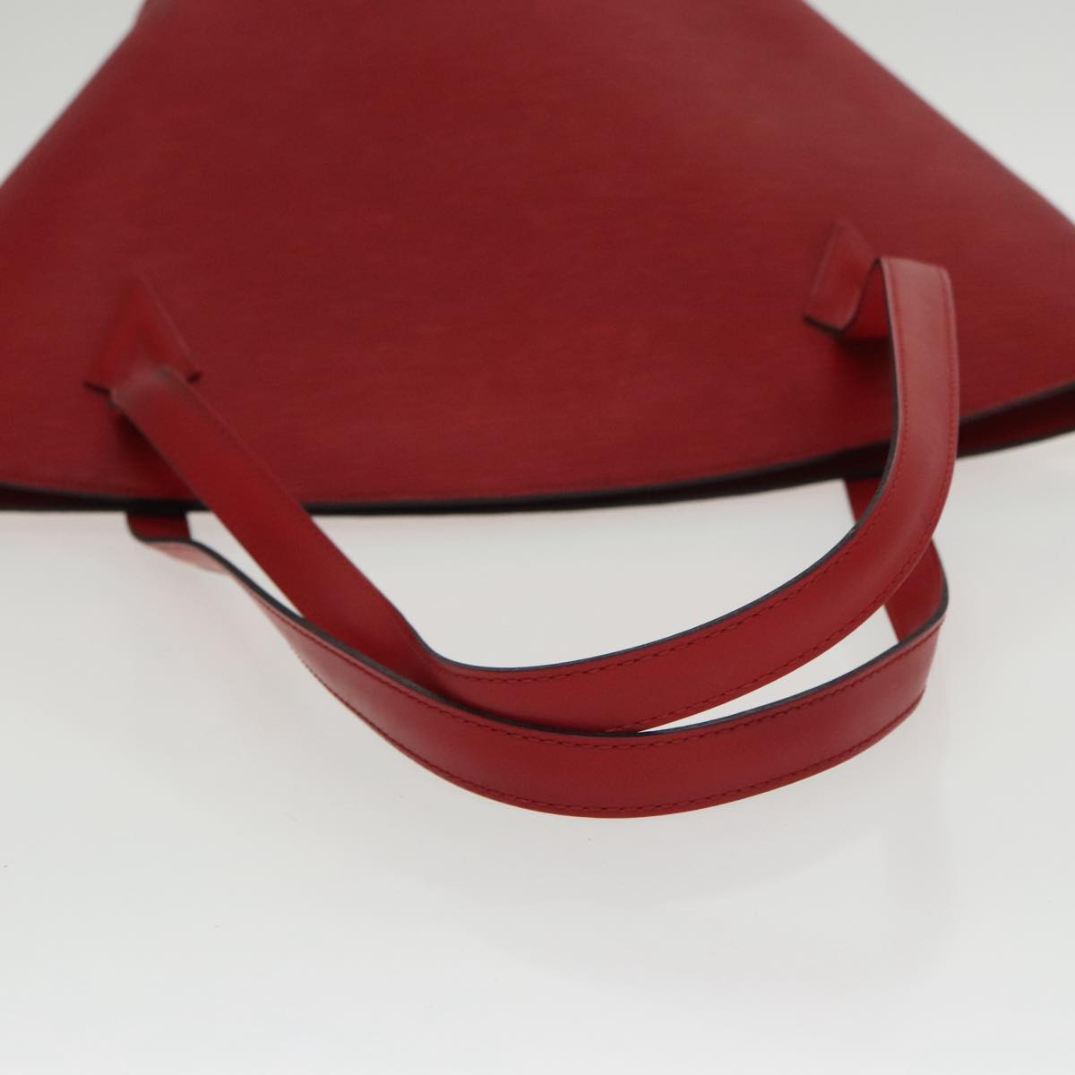 LOUIS VUITTON Epi Saint Jacques Shopping Shoulder Bag Red M52277 LV Auth 100471