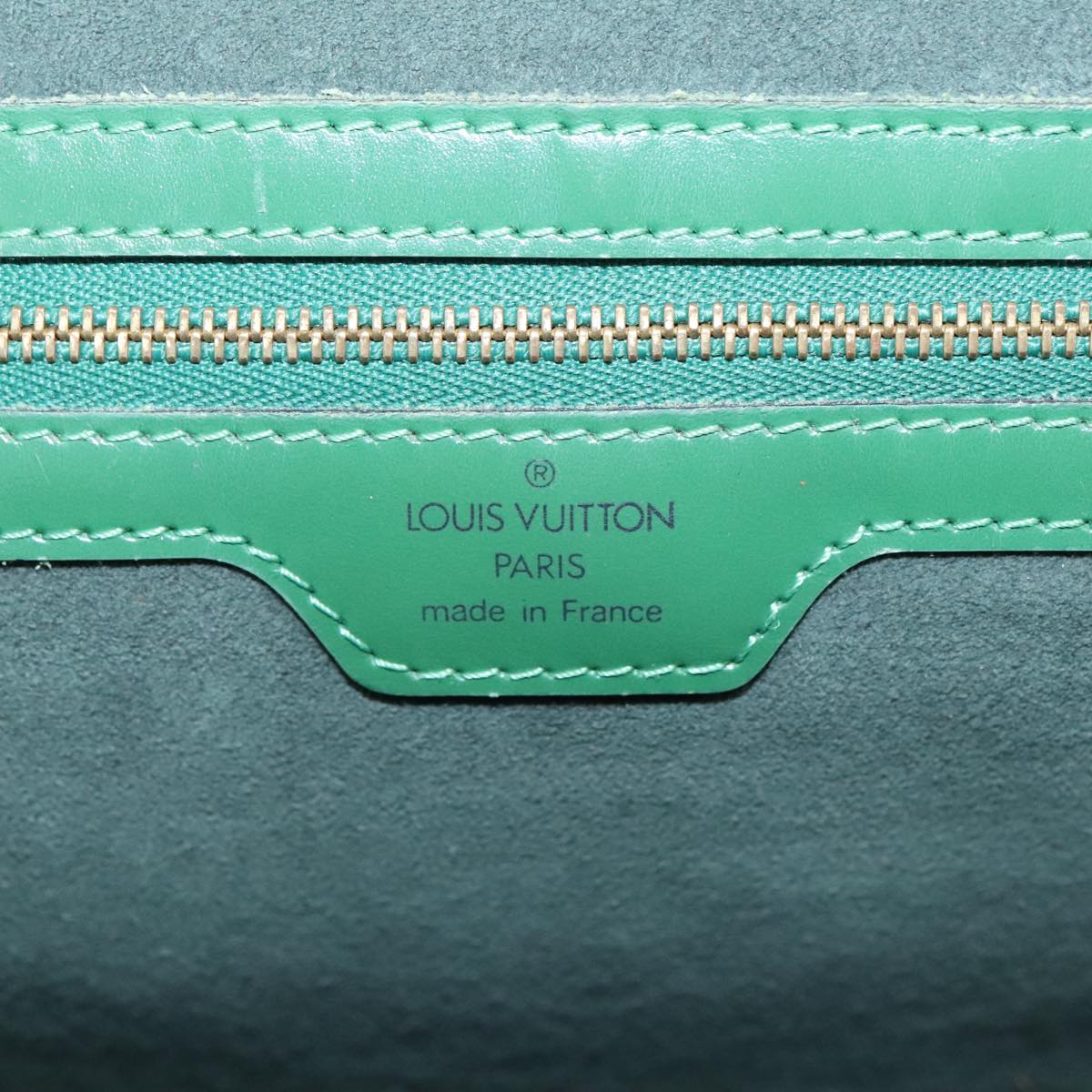 LOUIS VUITTON Epi Lussac Shoulder Bag Green M52284 LV Auth 100473