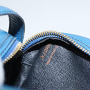 LOUIS VUITTON Epi June Feuille Shoulder Bag Blue M52155 LV Auth 100474-12