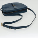 LOUIS VUITTON Epi June Feuille Shoulder Bag Blue M52155 LV Auth 100474-7