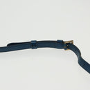 LOUIS VUITTON Epi June Feuille Shoulder Bag Blue M52155 LV Auth 100474-8