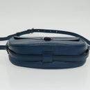 LOUIS VUITTON Epi June Feuille Shoulder Bag Blue M52155 LV Auth 100474-5