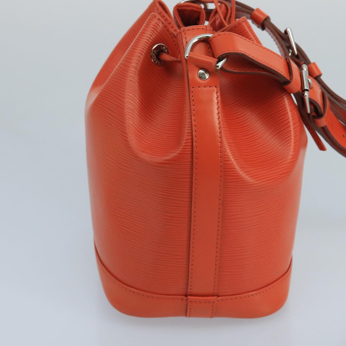 LOUIS VUITTON Epi Noe BB Shoulder Bag Orange Pimon M40847 LV Auth 100483