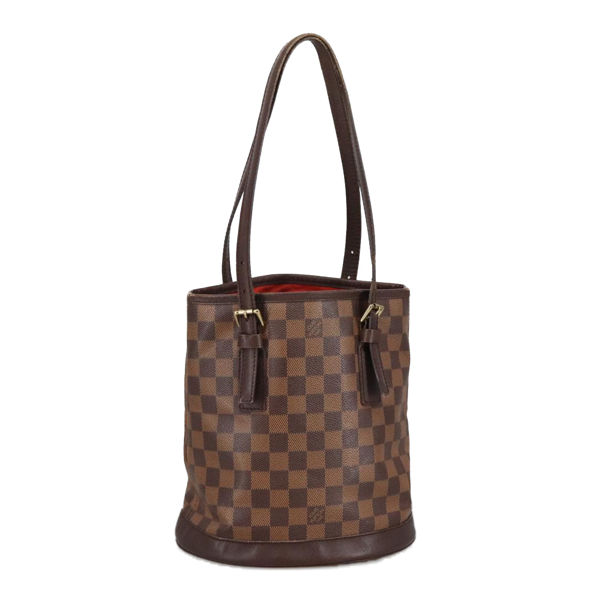 LOUIS VUITTON Damier Ebene Marais Shoulder Bag N42240 LV Auth 100488