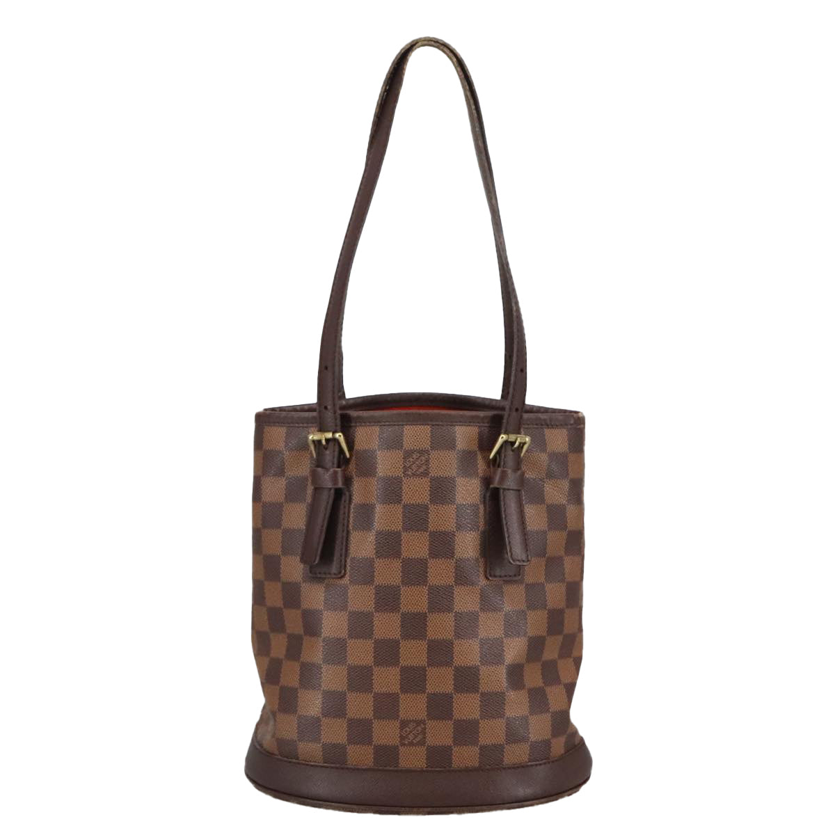 LOUIS VUITTON Damier Ebene Marais Shoulder Bag N42240 LV Auth 100488