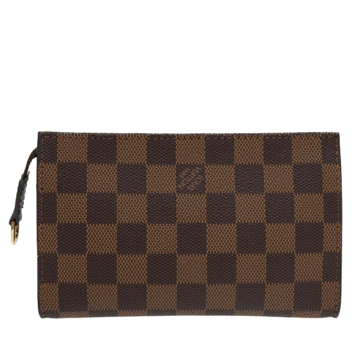 LOUIS VUITTON Damier Ebene Marais Pouch LV Auth 100489 - 0