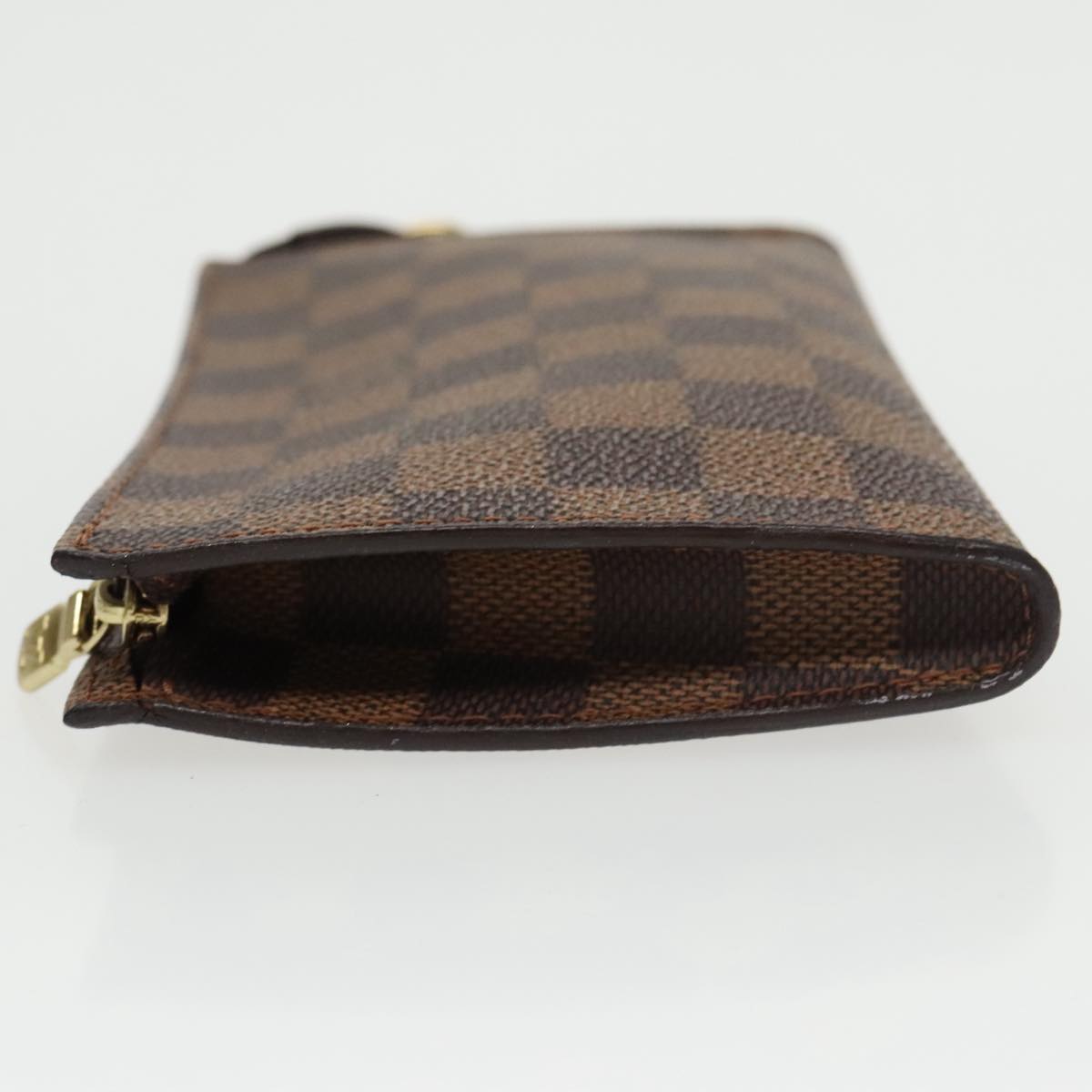 LOUIS VUITTON Damier Ebene Marais Pouch LV Auth 100489