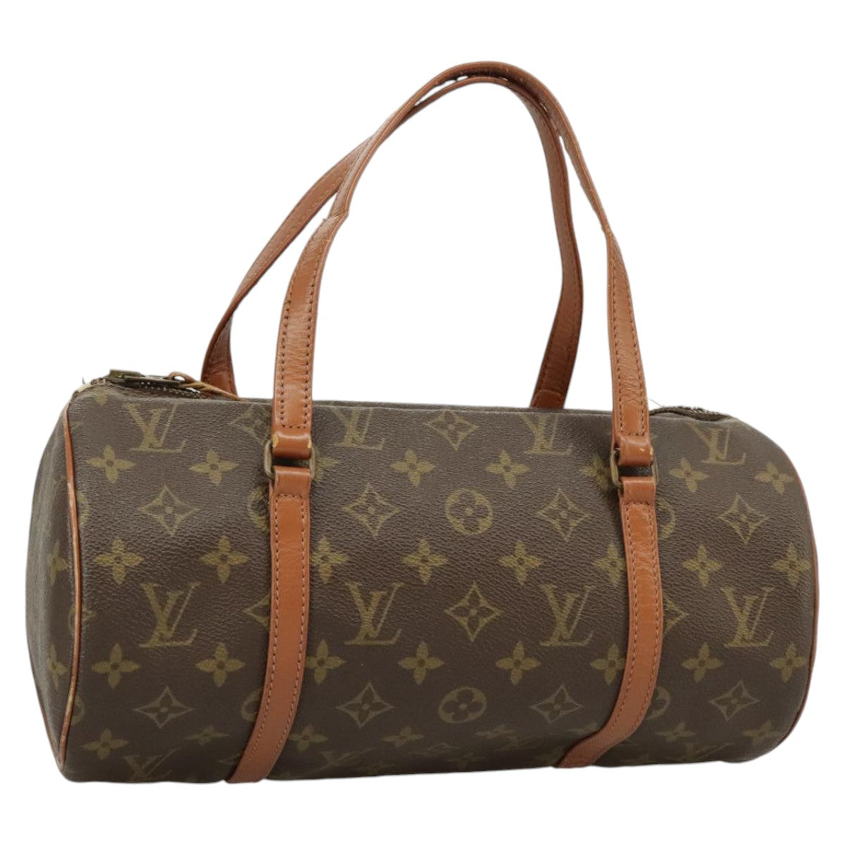 LOUIS VUITTON Monogram Papillon 30 Hand Bag M51385 LV Auth 100490