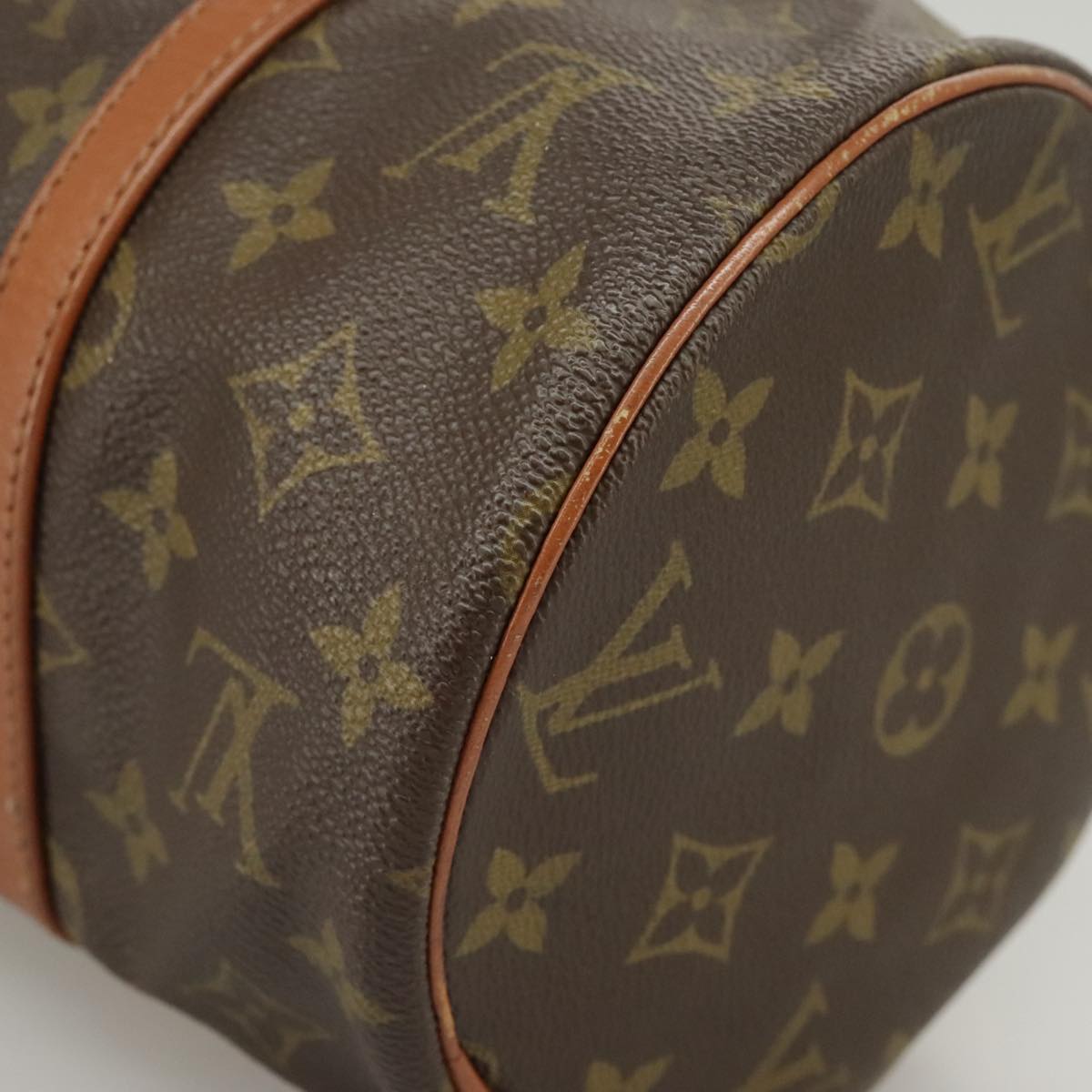 LOUIS VUITTON Monogram Papillon 30 Hand Bag M51385 LV Auth 100490