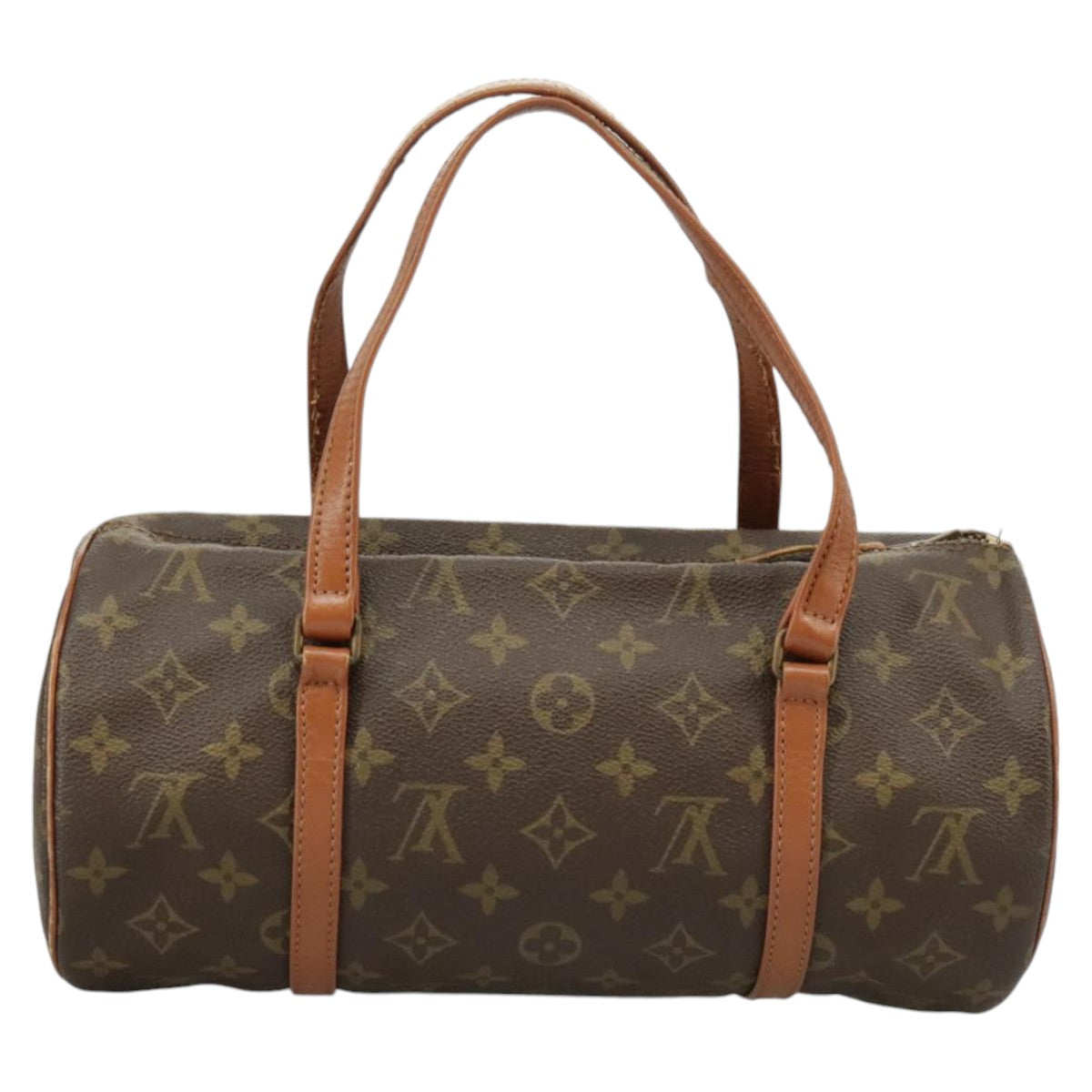 LOUIS VUITTON Monogram Papillon 30 Hand Bag M51385 LV Auth 100490