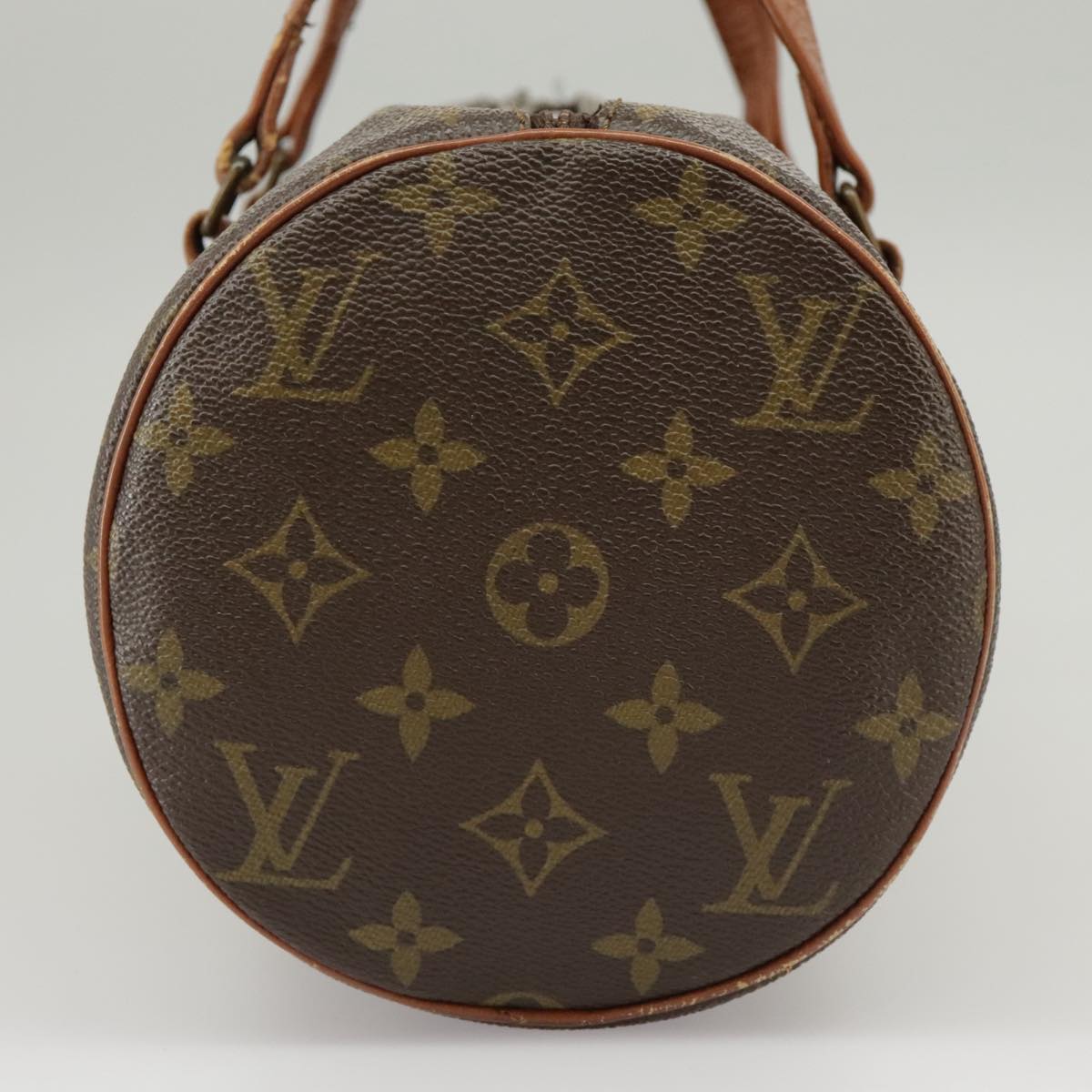 LOUIS VUITTON Monogram Papillon 30 Hand Bag M51385 LV Auth 100490