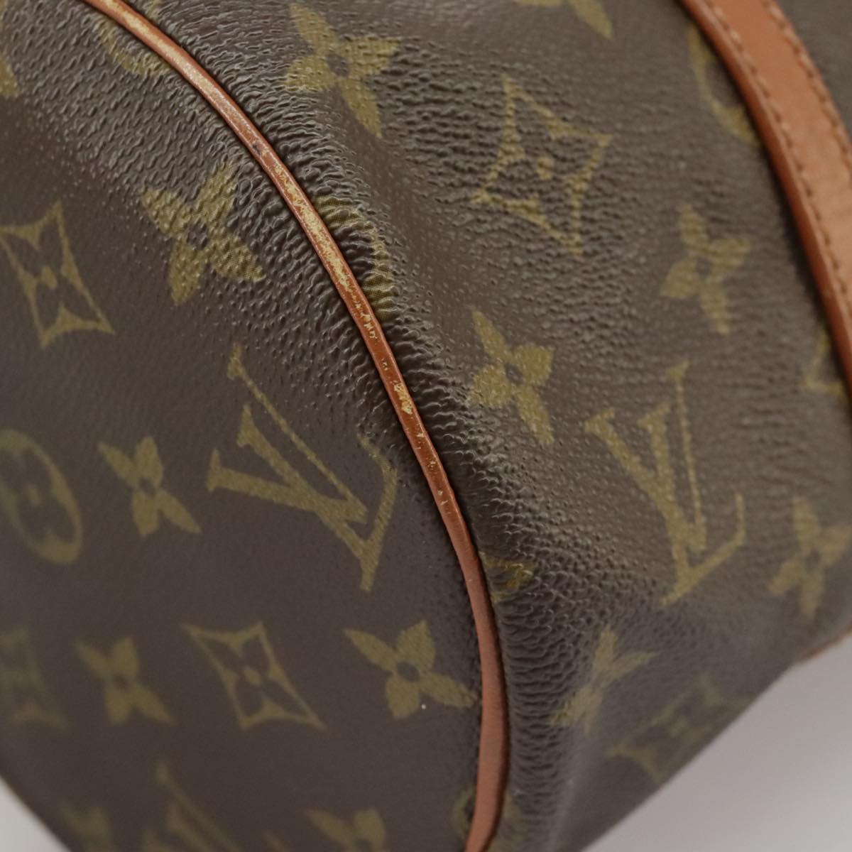 LOUIS VUITTON Monogram Papillon 30 Hand Bag M51385 LV Auth 100490