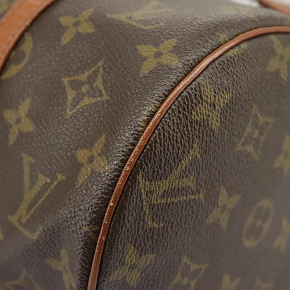 LOUIS VUITTON Monogram Papillon 30 Hand Bag M51385 LV Auth 100490