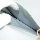 LOUIS VUITTON Monogram Vernis Motto Accessory Pouch Gris M91030 LV Auth 100497-24