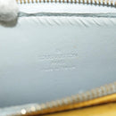 LOUIS VUITTON Monogram Vernis Motto Accessory Pouch Gris M91030 LV Auth 100497-26