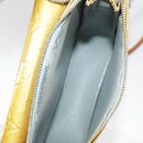 LOUIS VUITTON Monogram Vernis Motto Accessory Pouch Gris M91030 LV Auth 100497-10