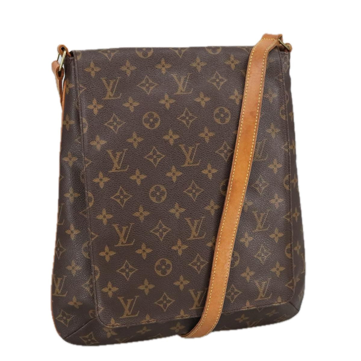 LOUIS VUITTON Monogram Musette Shoulder Bag M51256 LV Auth 100498