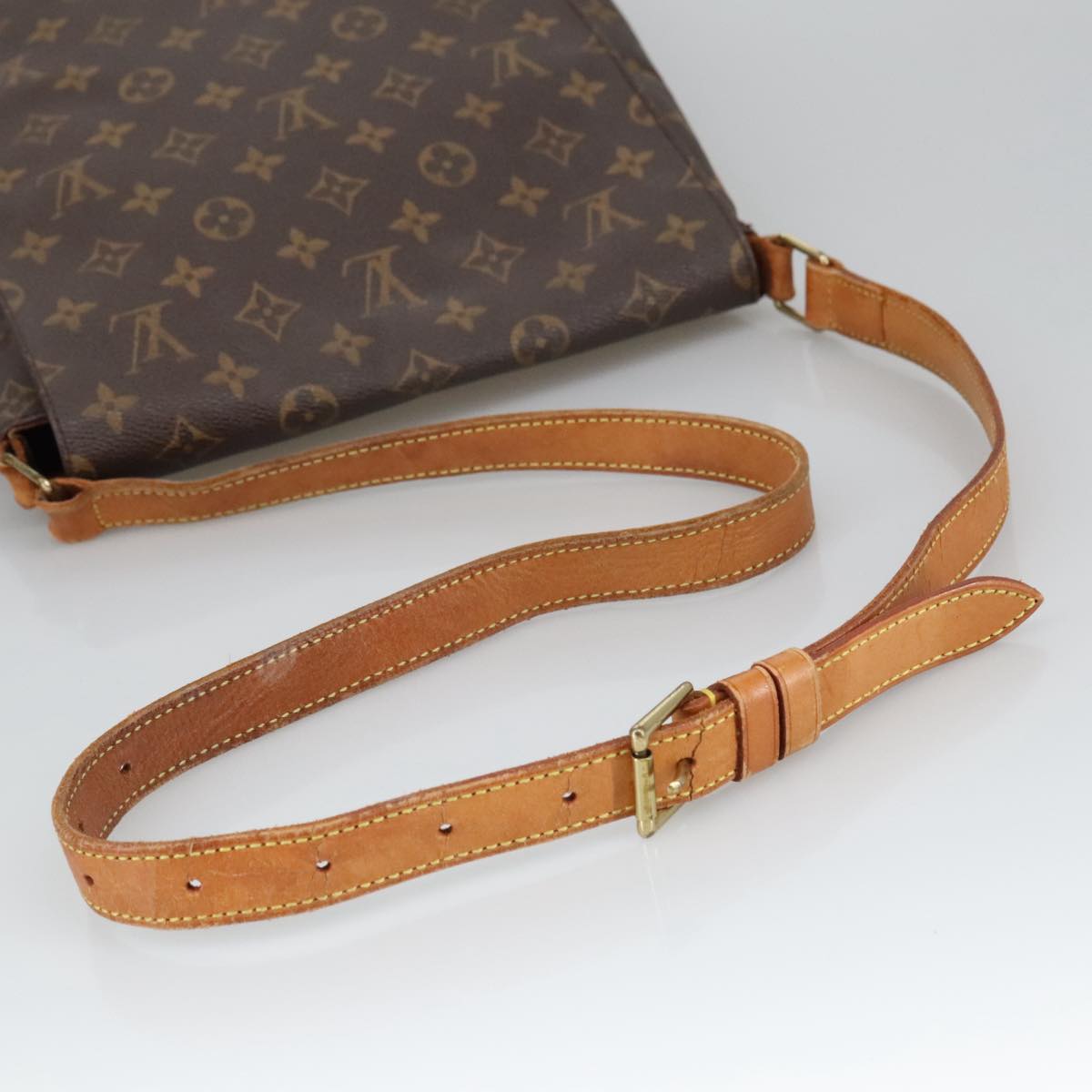 LOUIS VUITTON Monogram Musette Shoulder Bag M51256 LV Auth 100498