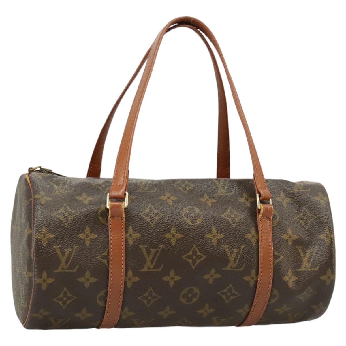 LOUIS VUITTON Monogram Papillon 30 Hand Bag M51385 LV Auth 100499