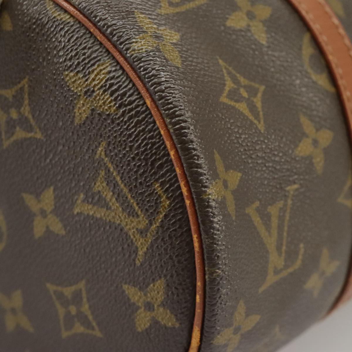 LOUIS VUITTON Monogram Papillon 30 Hand Bag M51385 LV Auth 100499