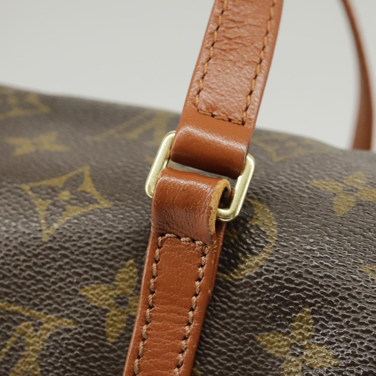 LOUIS VUITTON Monogram Papillon 30 Hand Bag M51385 LV Auth 100499