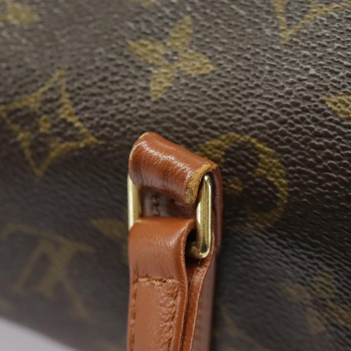 LOUIS VUITTON Monogram Papillon 30 Hand Bag M51385 LV Auth 100499