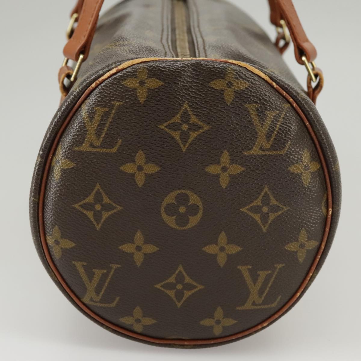 LOUIS VUITTON Monogram Papillon 30 Hand Bag M51385 LV Auth 100499