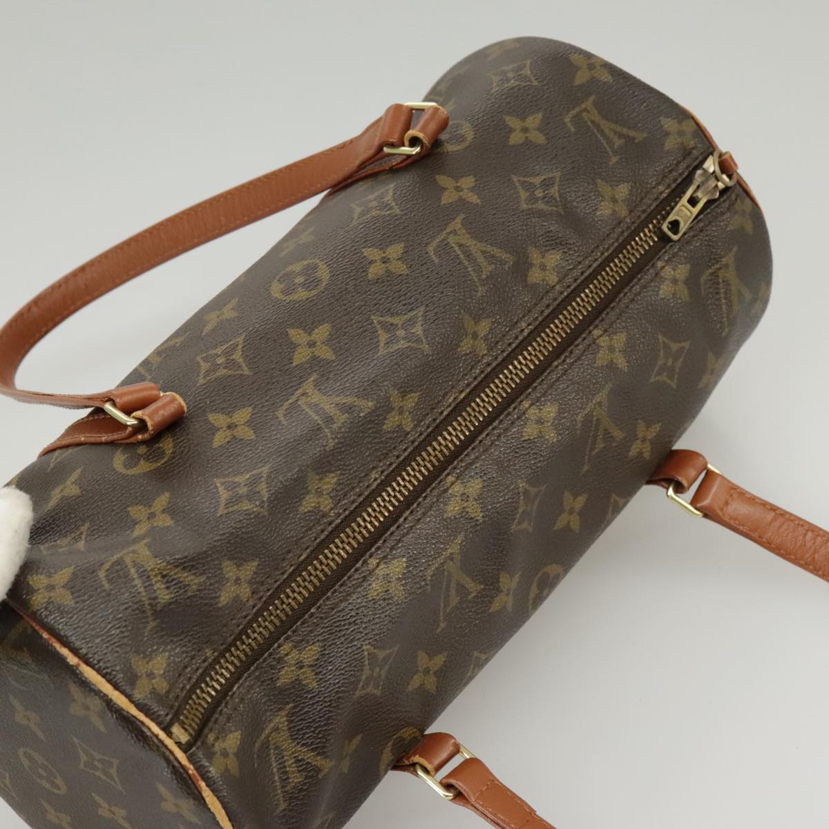 LOUIS VUITTON Monogram Papillon 30 Hand Bag M51385 LV Auth 100499