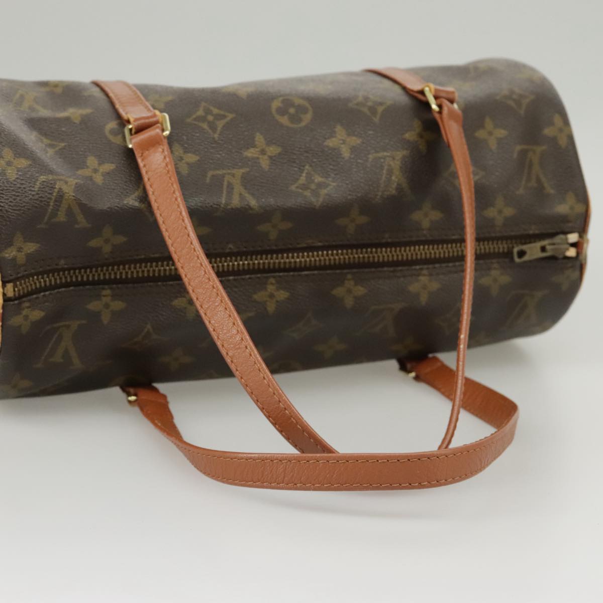 LOUIS VUITTON Monogram Papillon 30 Hand Bag M51385 LV Auth 100499