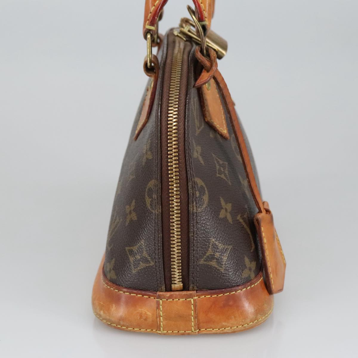 LOUIS VUITTON Monogram Alma BB Hand Bag 2way M53152 LV Auth 100500