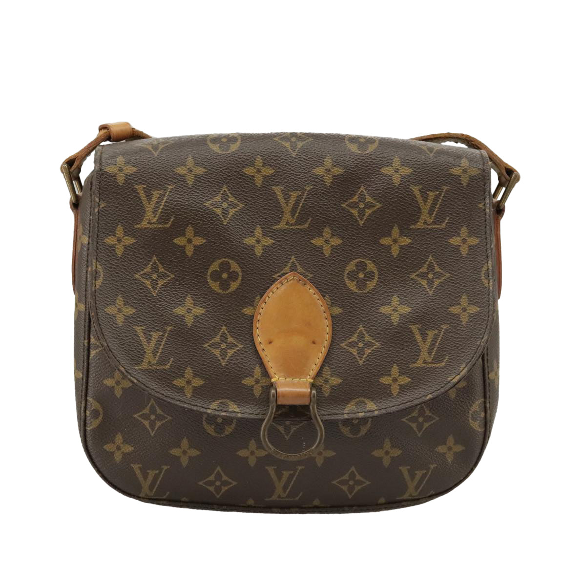 LOUIS VUITTON Monogram Saint Cloud GM Shoulder Bag M51242 LV Auth 100501 - 0