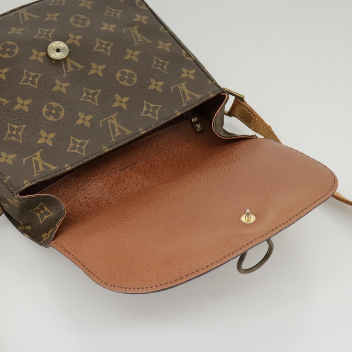 LOUIS VUITTON Monogram Saint Cloud GM Shoulder Bag M51242 LV Auth 100501