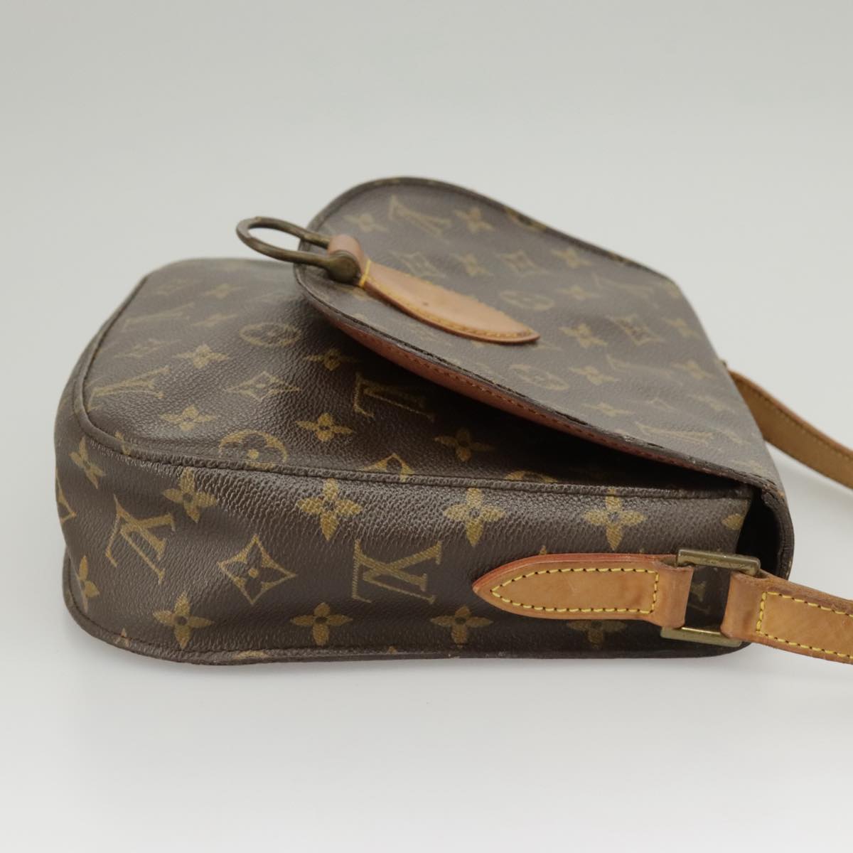 LOUIS VUITTON Monogram Saint Cloud GM Shoulder Bag M51242 LV Auth 100501