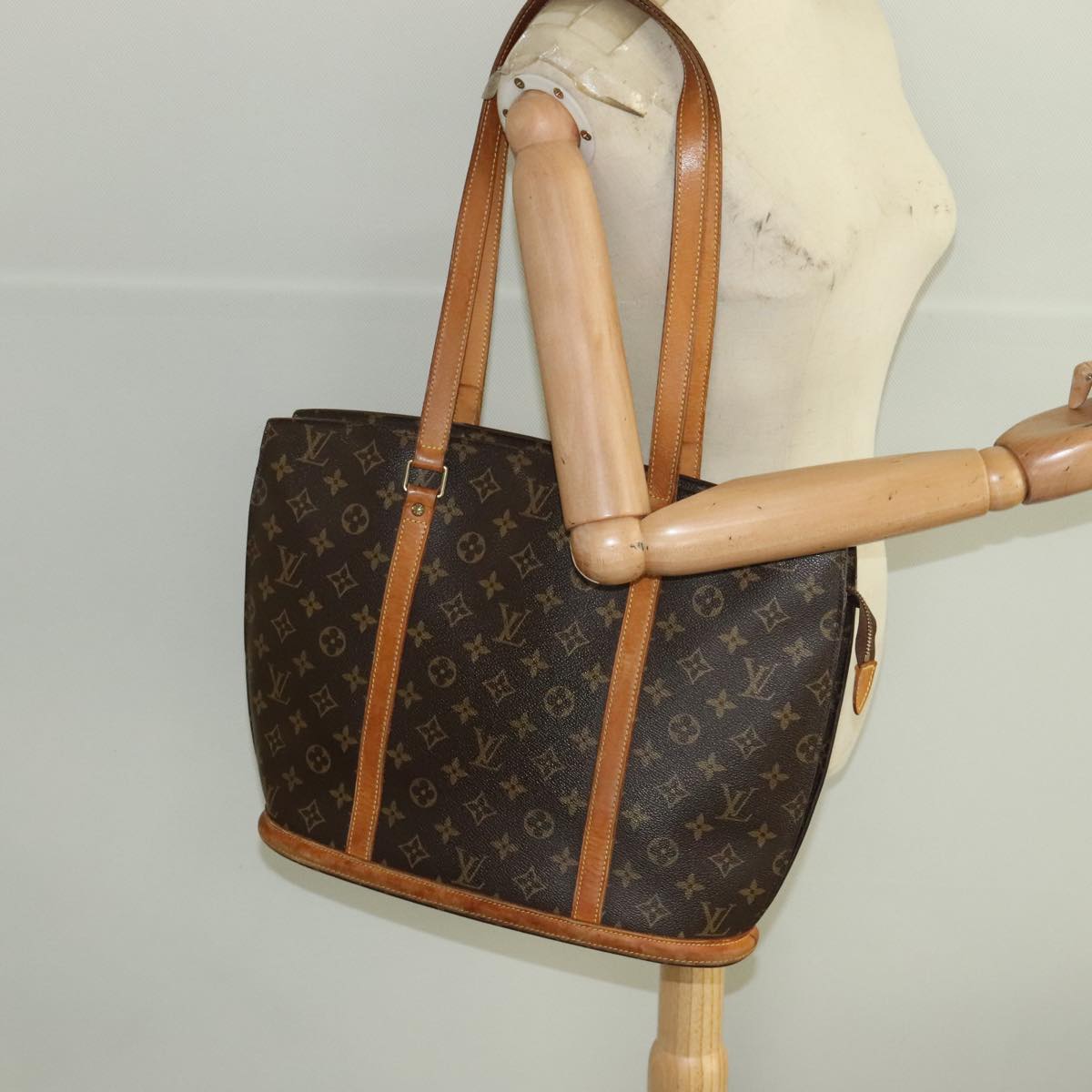 LOUIS VUITTON Monogram Babylone Tote Bag M51102 LV Auth 100502