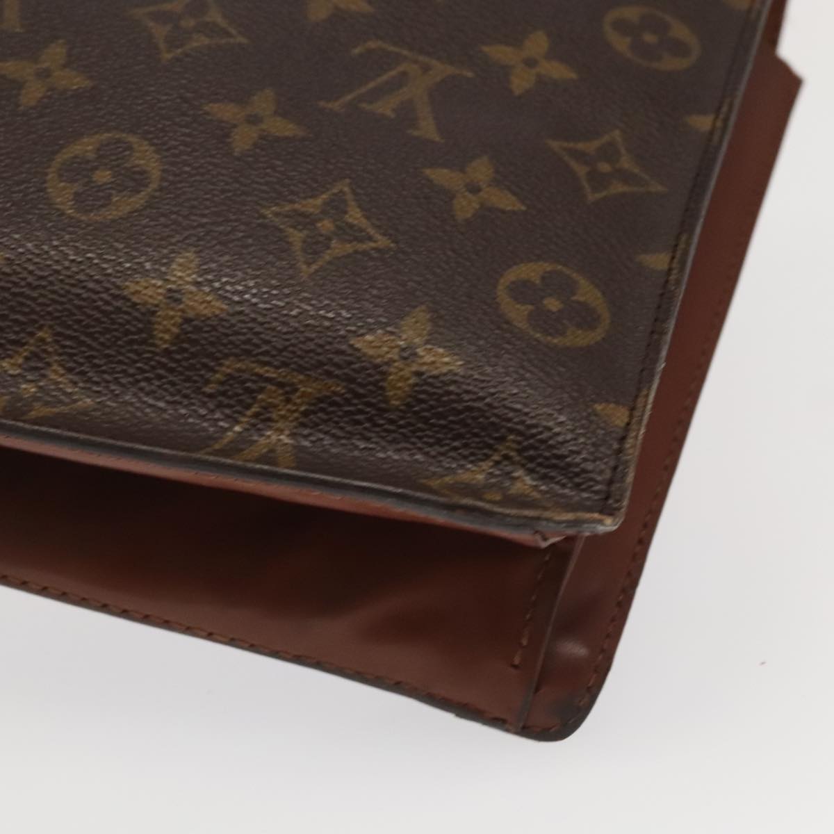 LOUIS VUITTON Monogram Monceau 28 Hand Bag 2way M51185 LV Auth 100505