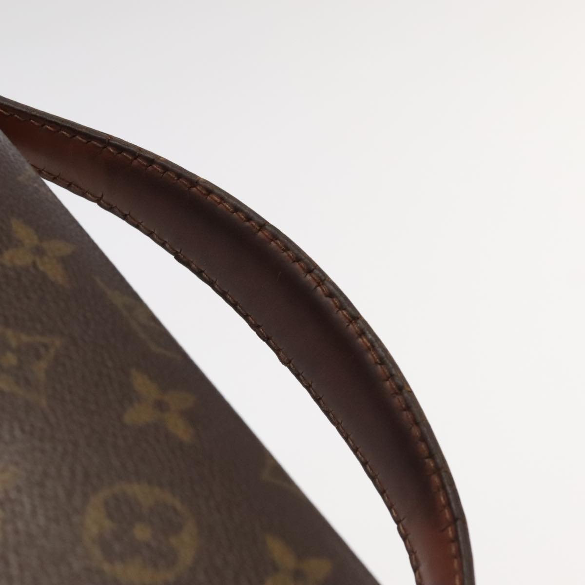 LOUIS VUITTON Monogram Monceau 28 Hand Bag 2way M51185 LV Auth 100505