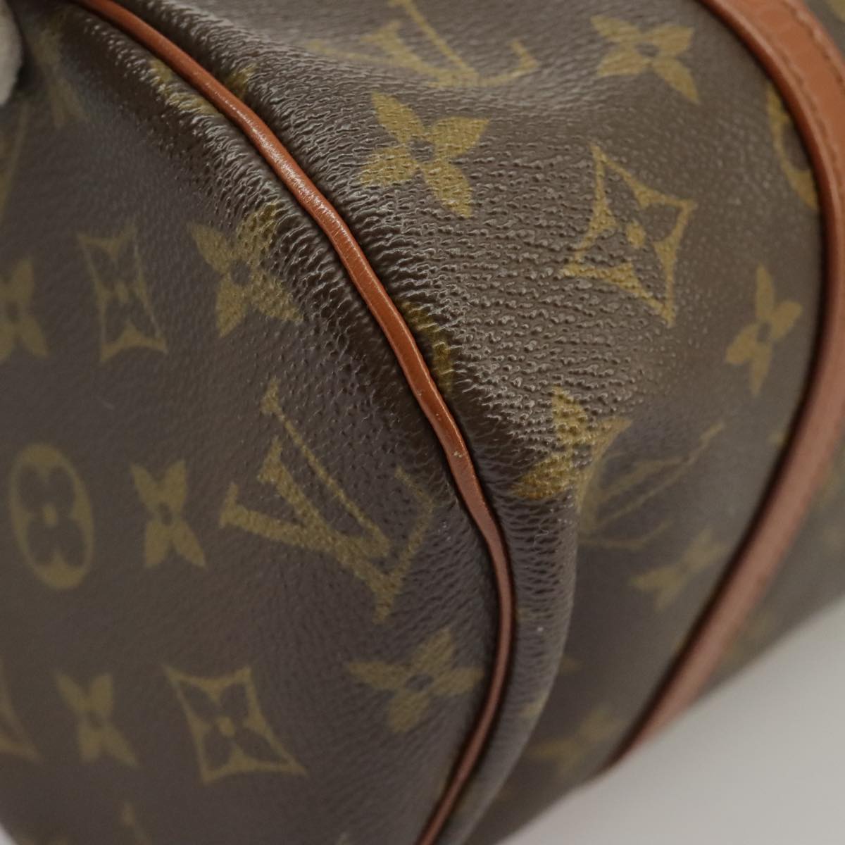 LOUIS VUITTON Monogram Papillon 30 Hand Bag M51385 LV Auth 100506