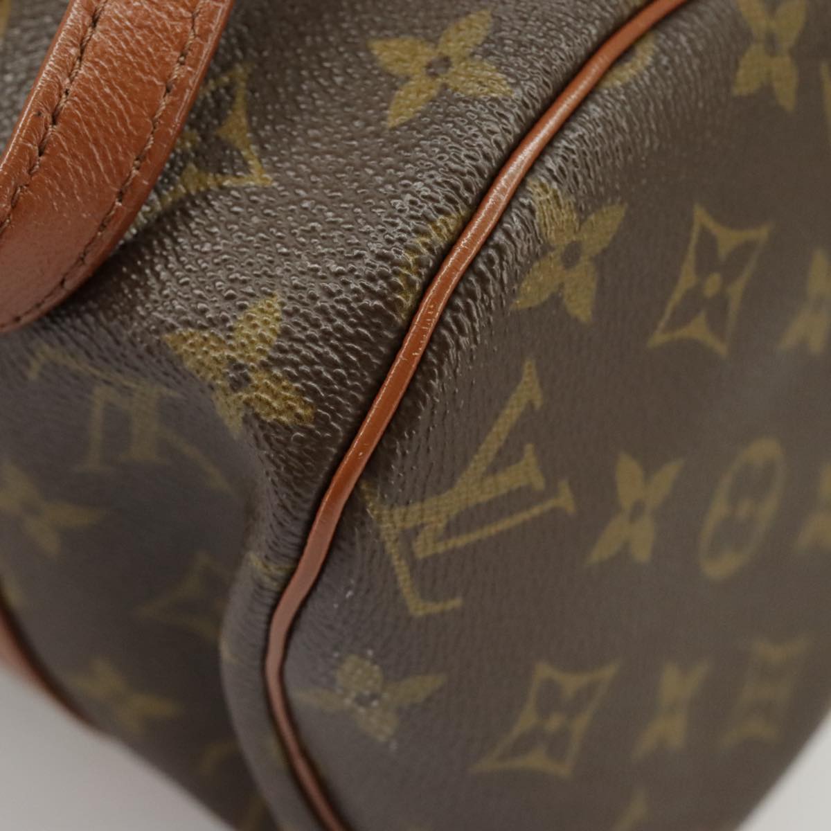 LOUIS VUITTON Monogram Papillon 30 Hand Bag M51385 LV Auth 100506