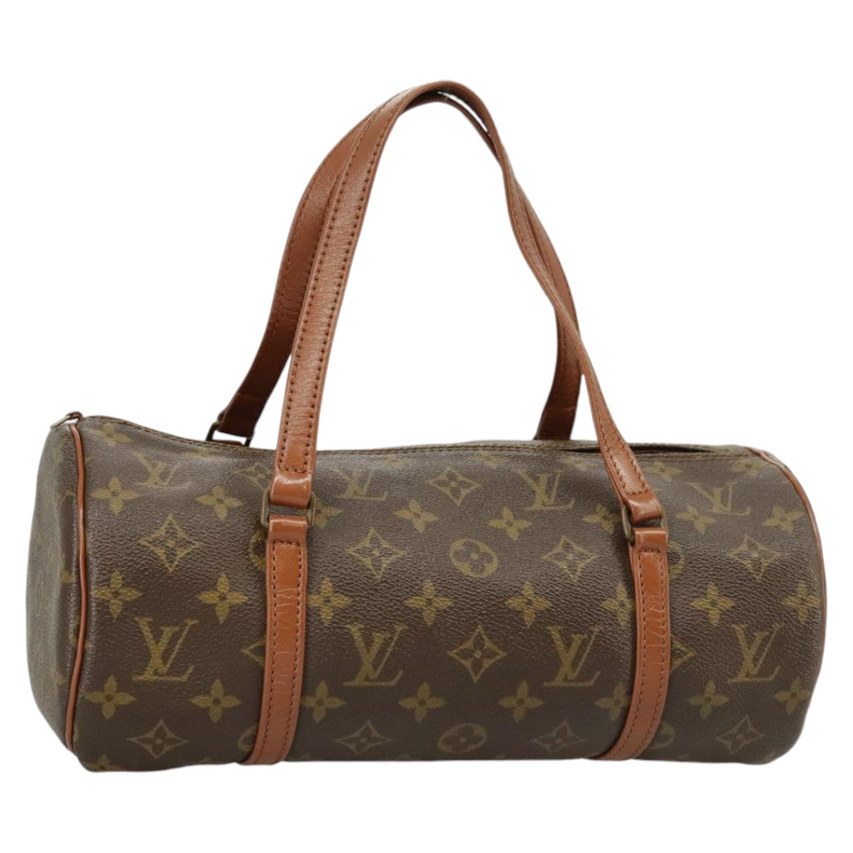 LOUIS VUITTON Monogram Papillon 30 Hand Bag M51385 LV Auth 100506