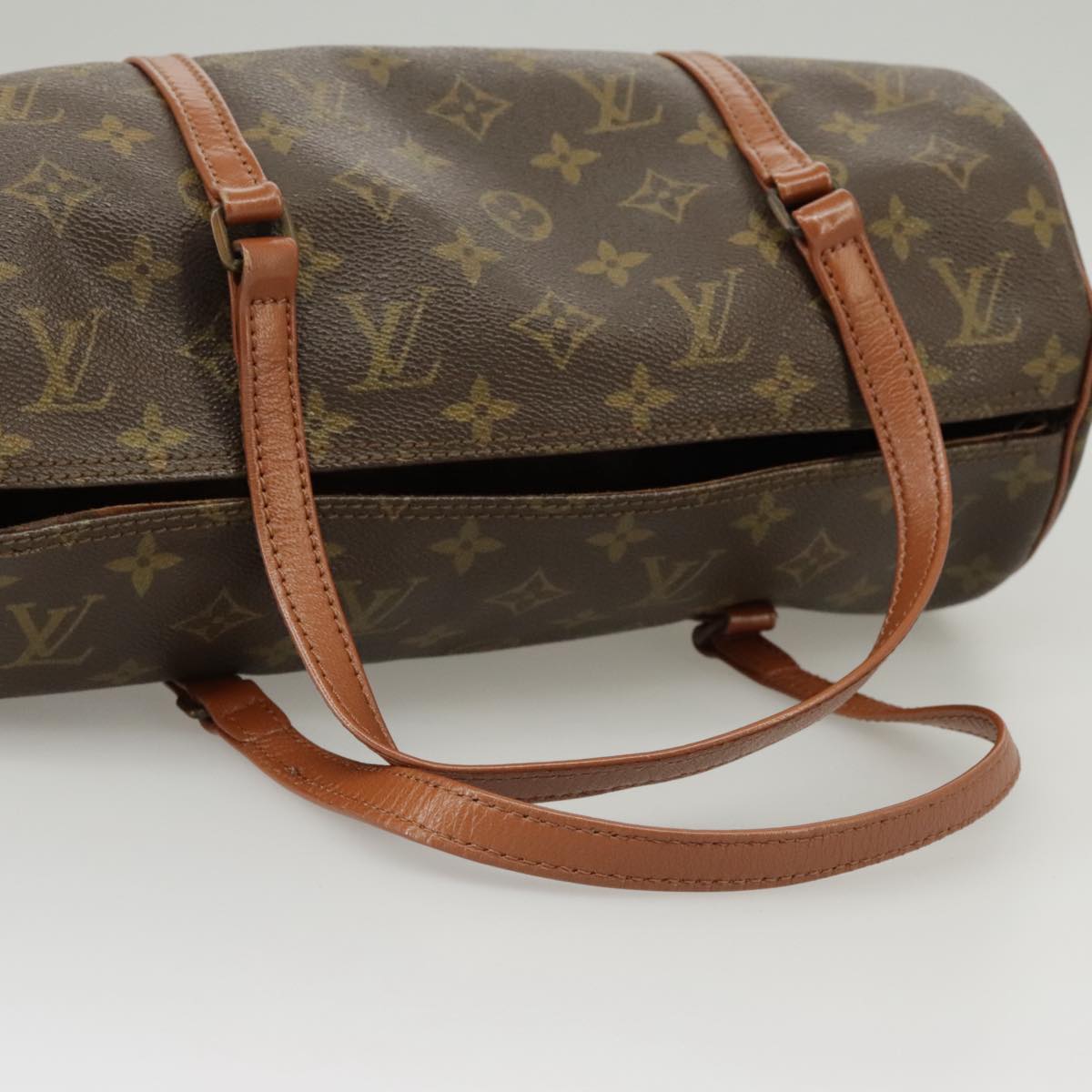 LOUIS VUITTON Monogram Papillon 30 Hand Bag M51385 LV Auth 100506