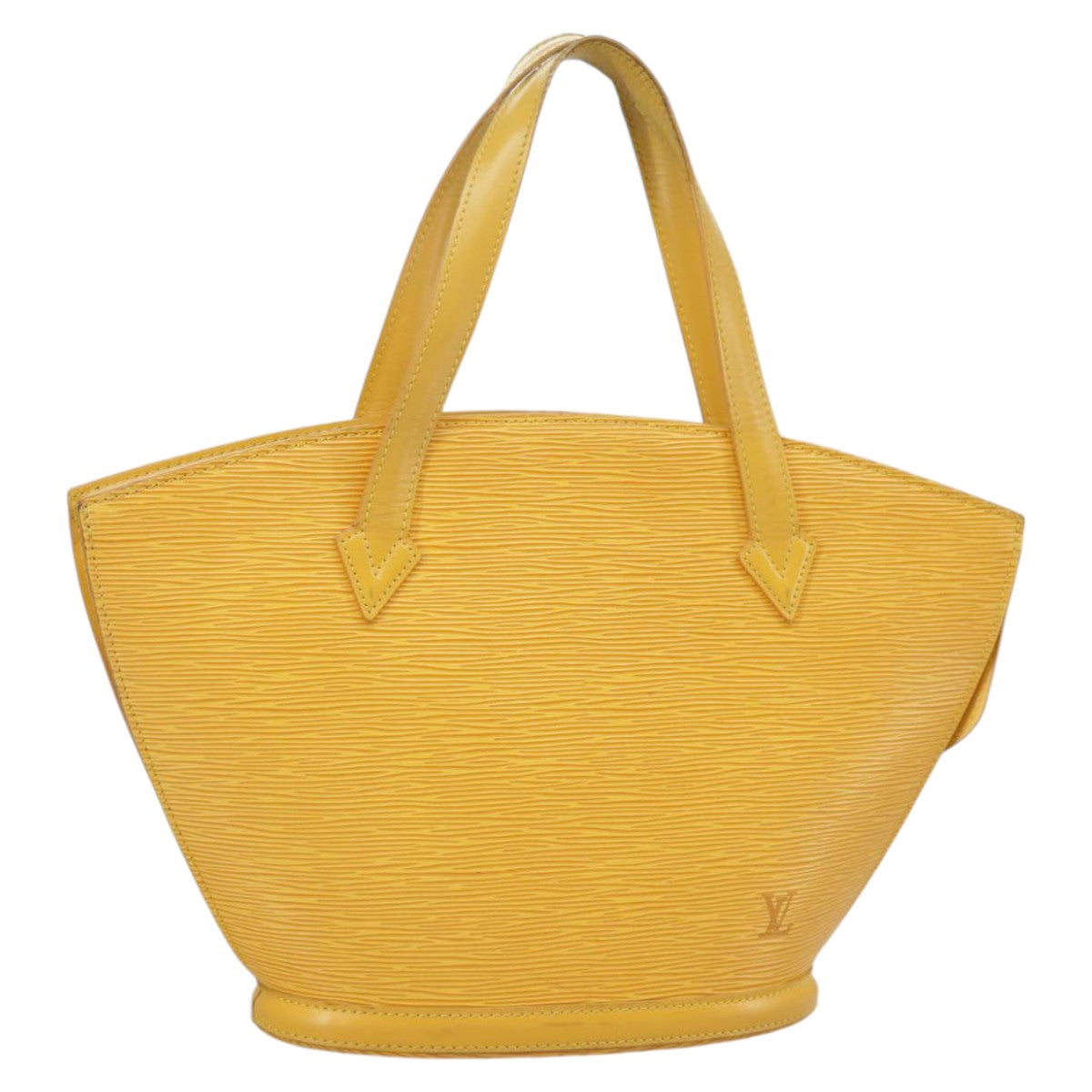 LOUIS VUITTON Epi Saint Jacques Hand Bag Yellow M52279 LV Auth 100508